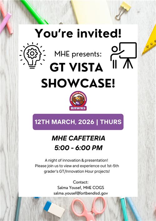 GT Vista Showcase 2026 Invitation